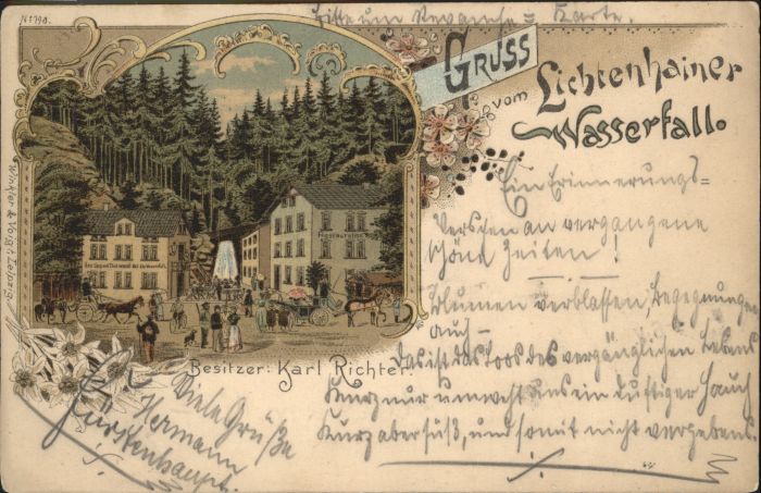 Lichtenhain Sebnitz Wasserfall