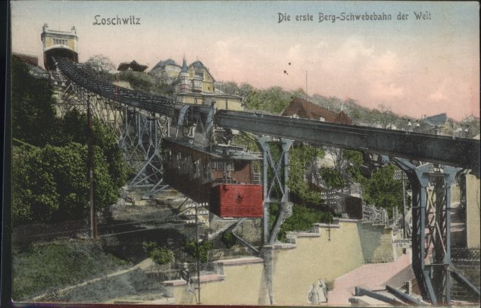 Loschwitz erste Berg Schwebebahn
