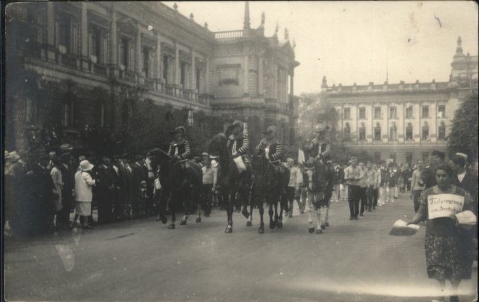 Leipzig Festumzug Pferde