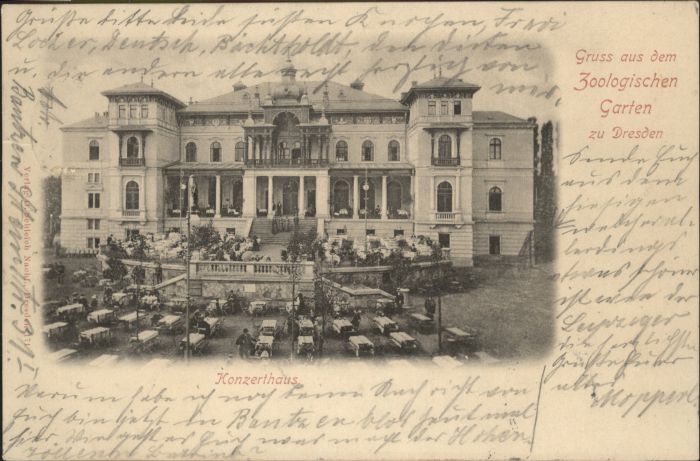 Dresden Zoologischen Garten Konzerthaus