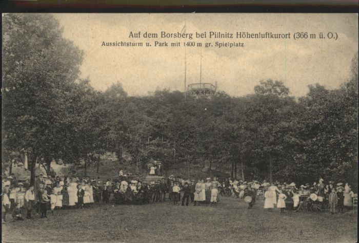 Pillnitz Borsberg Aussichtsturm Park Spielplatz