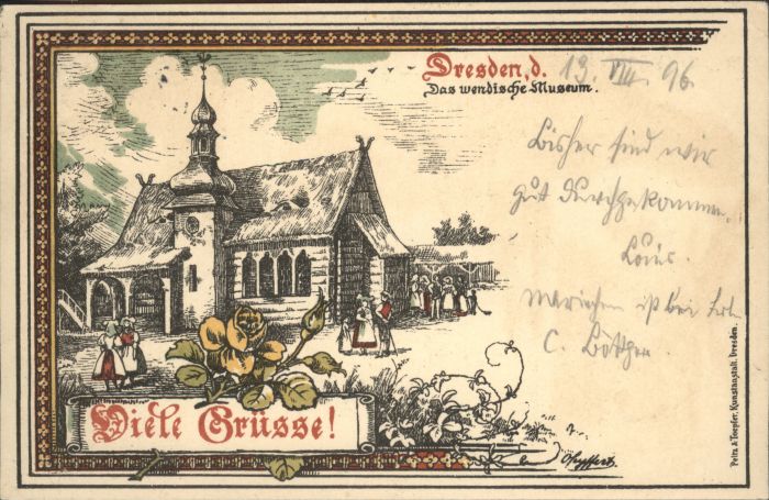 Dresden wendische Museum Rose