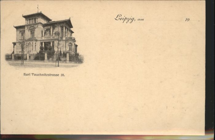 Leipzig Karl Tauchnitzstrasse