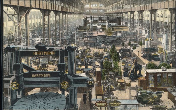 Leipzig Innenansicht Halle 9