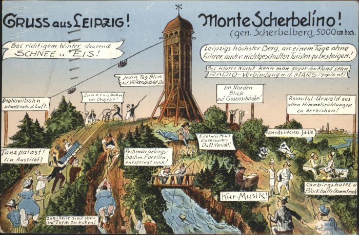 LEIPZIG Sachsen Monte Scherbelino