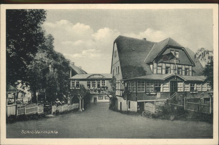 Freiberg Sachsen Schrödermühle