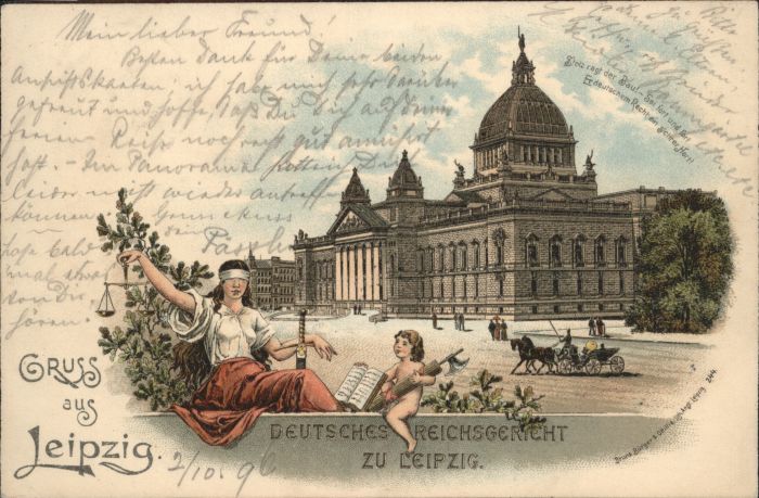 Leipzig Deutsches Reichsgericht Kutsche