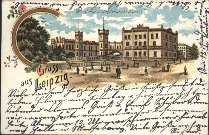 Leipzig Dresdener Magdeburger Bahnhof