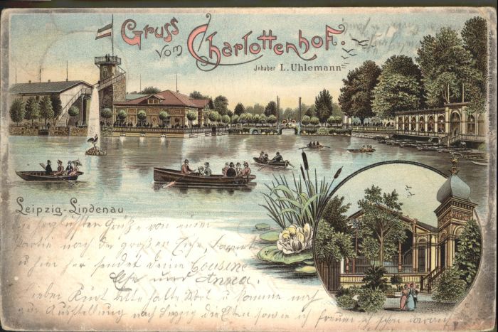 Lindenau Leipzig Charlottenhof Boot