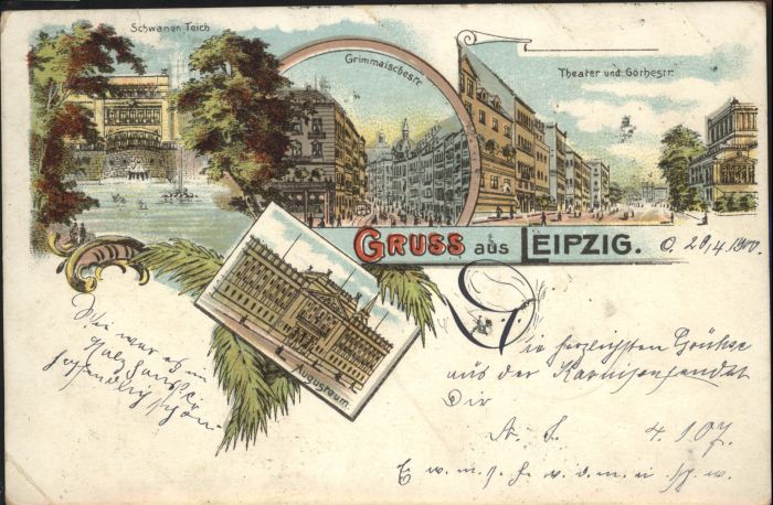 Leipzig Theater Görhestrasse Grimmaischestrasse