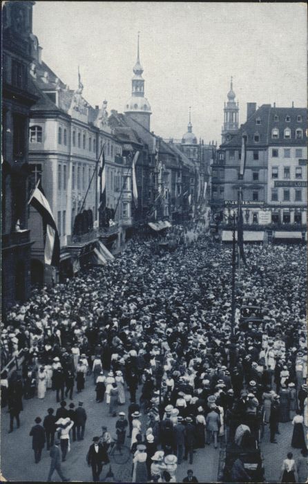 Dresden Schlossstrasse Auf dem König