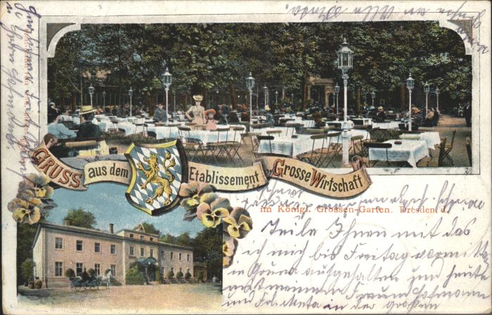 Dresden Grosse Wirtschaft Kutsche