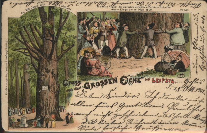 Leipzig grosse Eiche