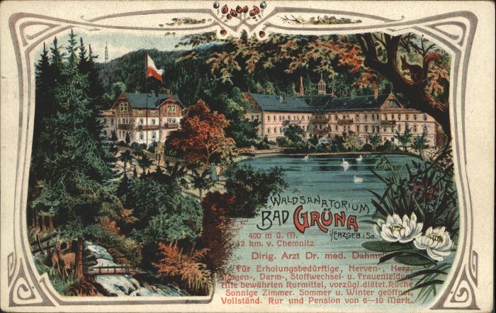 Gruena Sachsen Wald Sanatorium