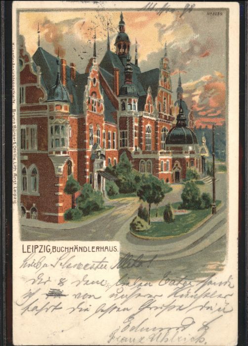 Leipzig Buchhändlerhaus