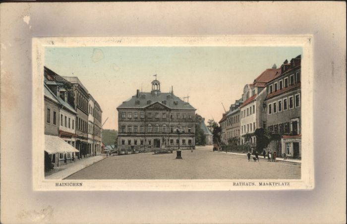 Hainichen Sachsen Rathaus
Marktplatz