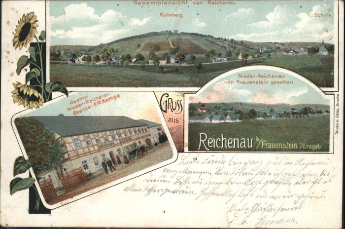 Reichenau Hartmannsdorf-Reichenau Gasthof Nieder-Reichenau Kulmberg Schul