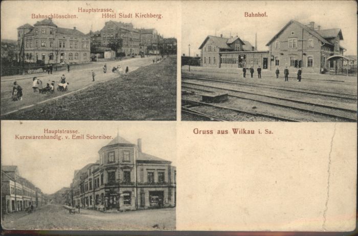 Wilkau-Hasslau Hauptstrasse Bahnhof 
Bahnschlösschen