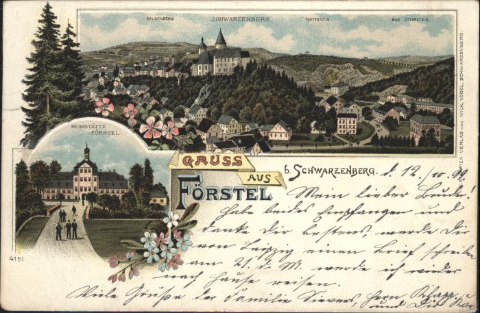 Schwarzenberg Erzgebirge Förstel