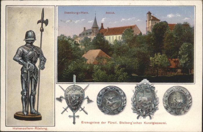 Ilsenburg Harz Schloss Rüstung