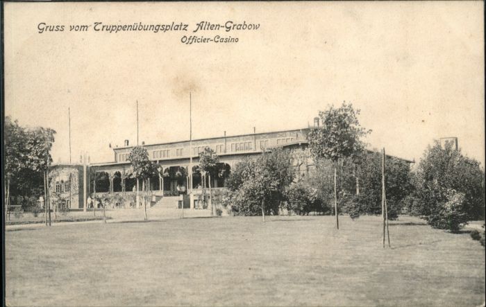 Altengrabow Truppenübungsplatz Offizierkasino