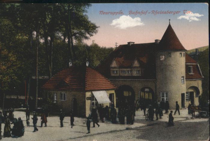 Neuruppin Bahnhof Rheinsberger Tor