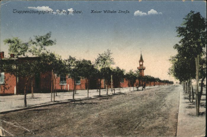 Altengrabow Truppenübungsplatz Kaiser Wilhelm Stras
