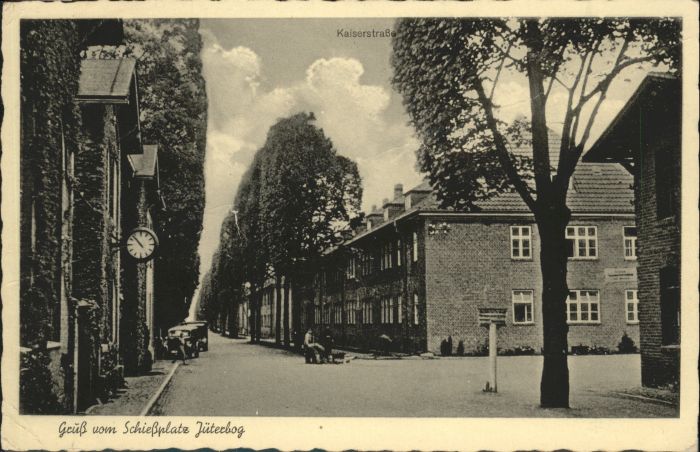Jueterbog Brandenburg Schiessplatz Kaiserstrasse