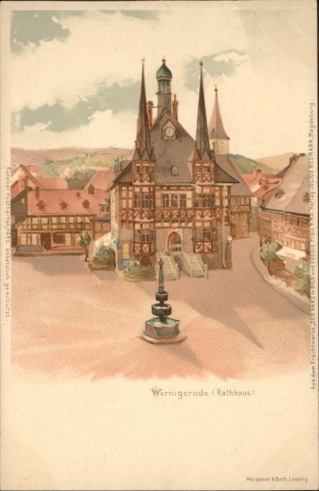 Wernigerode Harz Rathaus