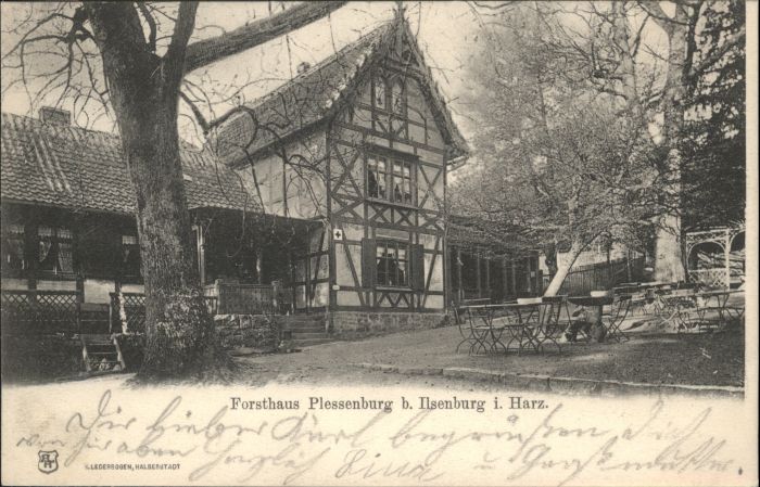 Ilsenburg Harz Forsthaus Plessenburg