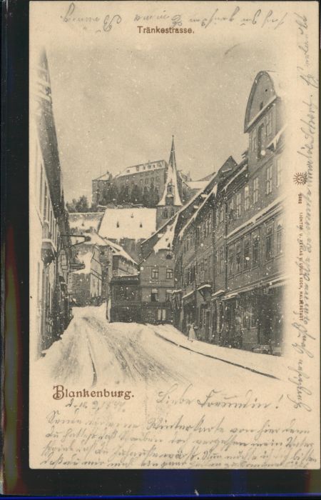 Blankenburg Harz Tränkestrasse