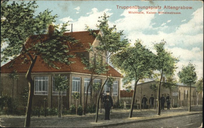 Altengrabow Truppenübungsplatz Milchhalle Kaiser Wi