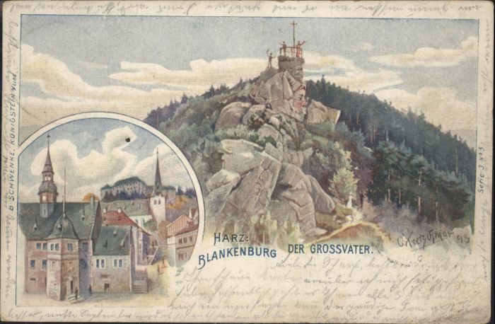Blankenburg Harz Künstler O. Kretschmar