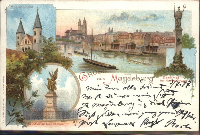 Magdeburg Denkmal Marienkirche