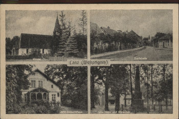 Lanz Lenzen Kirche Geburtshaus Ehrenmal