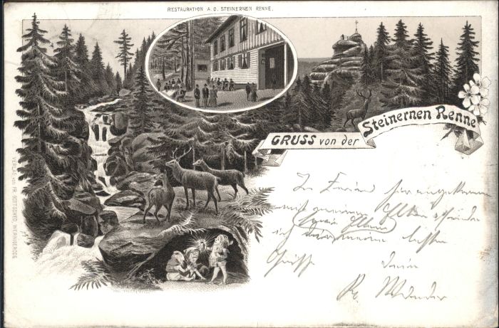 Wernigerode Harz Steinerne Renne Restauration