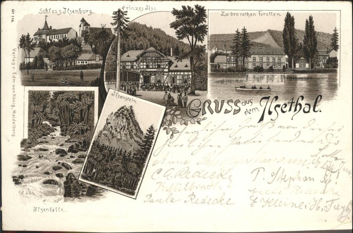 Ilsenburg Harz Ilsethal Prinzess Ilse Ilsenstein