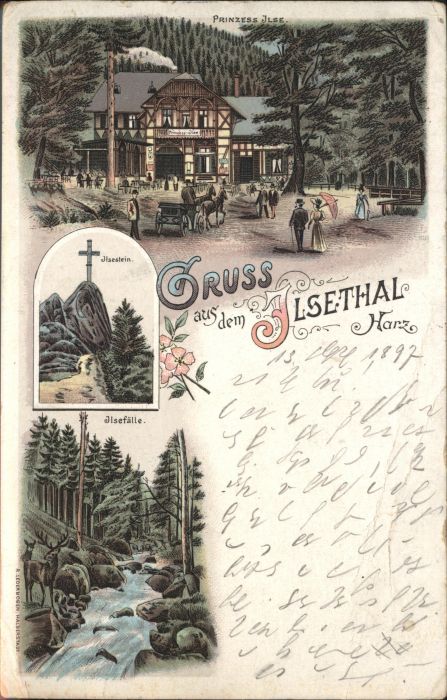 Ilsenburg Harz Ilsethal Ilsefälle Prinzess Ilse