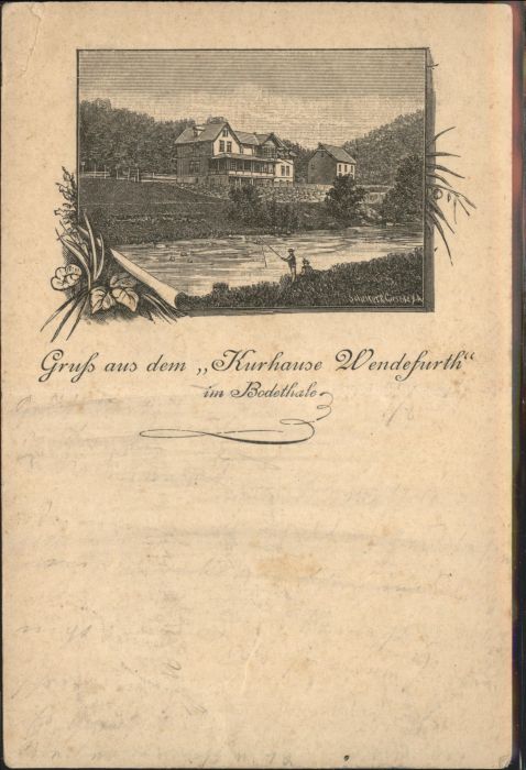 Wendefurth Kurhaus Bodethal