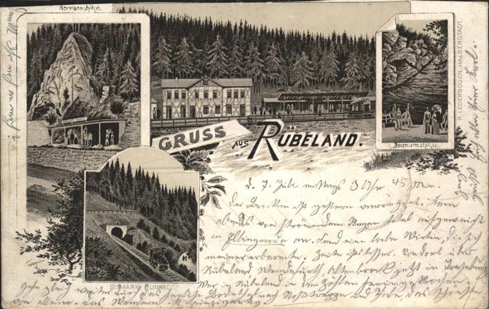 Ruebeland Harz Baumannshöhle Bismarcktunnel