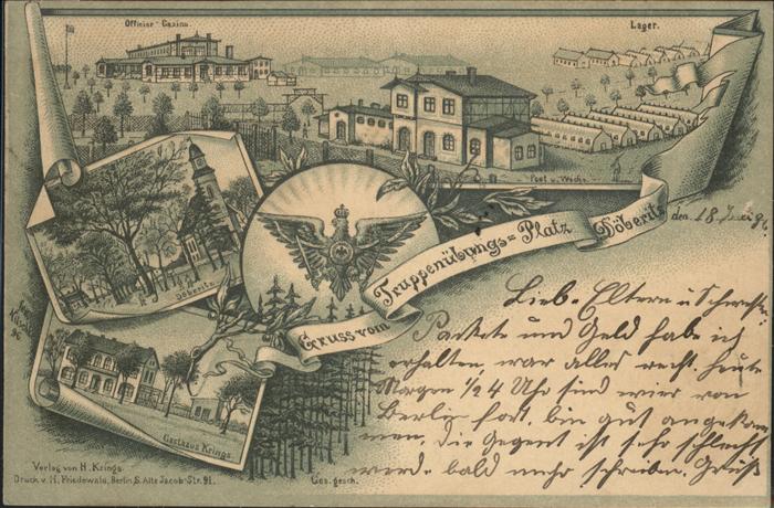 Doeberitz Truppenuebungsplatz Truppenübungsplatz