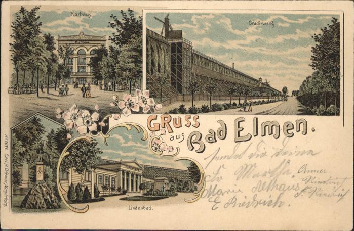 Bad Elmen Kurhaus Gradierwerk Lindenbad