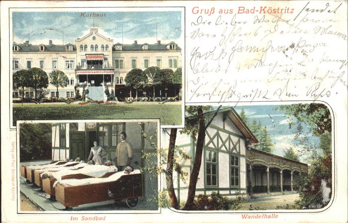 Bad Koestritz Wandelhalle Sandbad Kurhaus