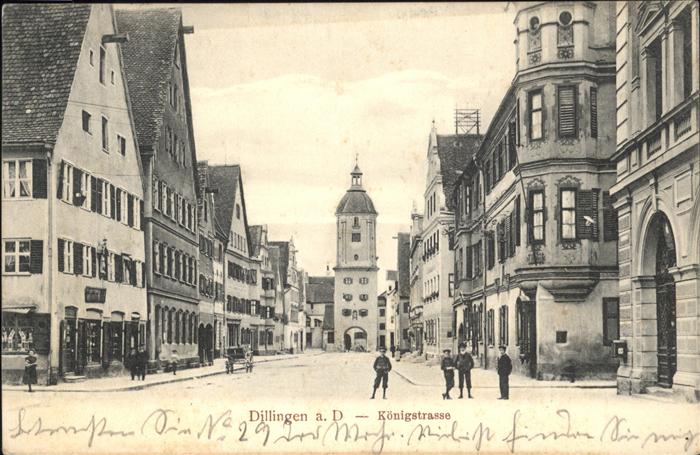 Dillingen Donau Königstrasse