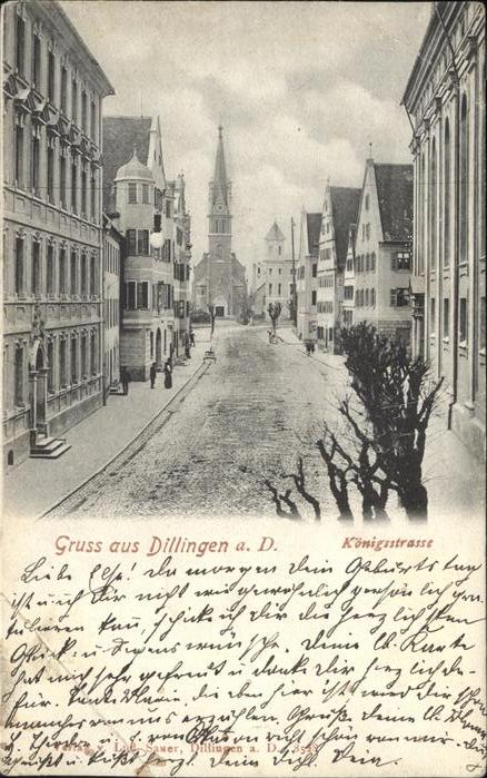 Dillingen Donau Königsstrasse