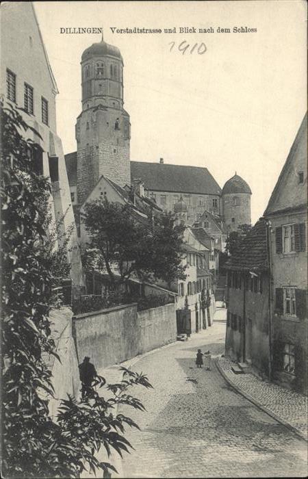 Dillingen Donau Vorstadtstrasse Schloss
