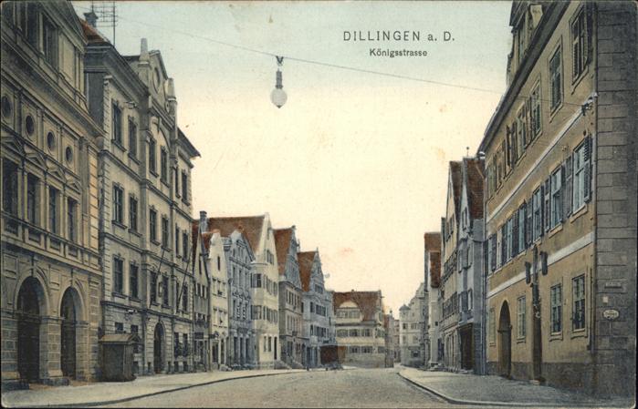 Dillingen Donau Königsstrasse