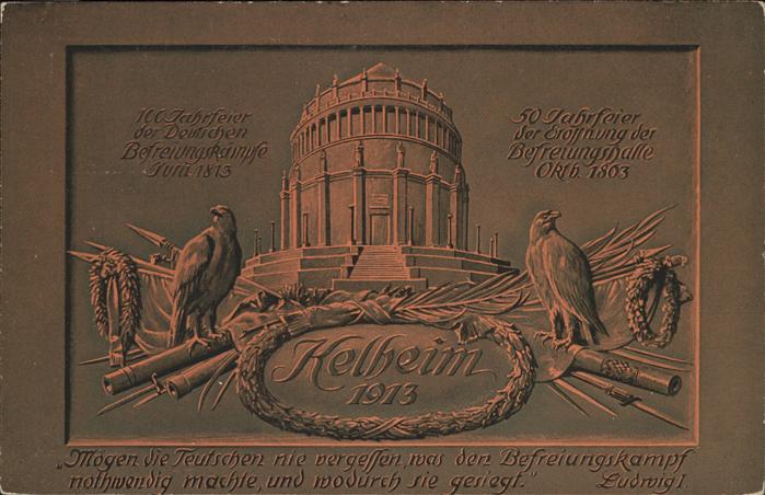 Kelheim Befreiungshalle Vogel