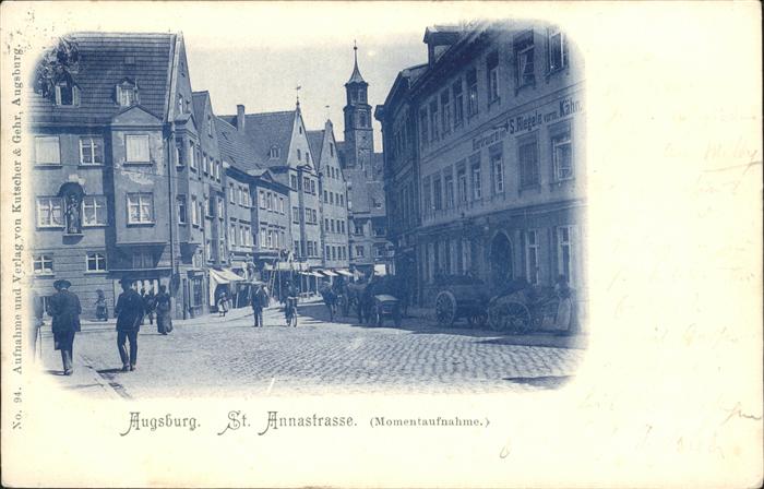 Augsburg St Annastrasse