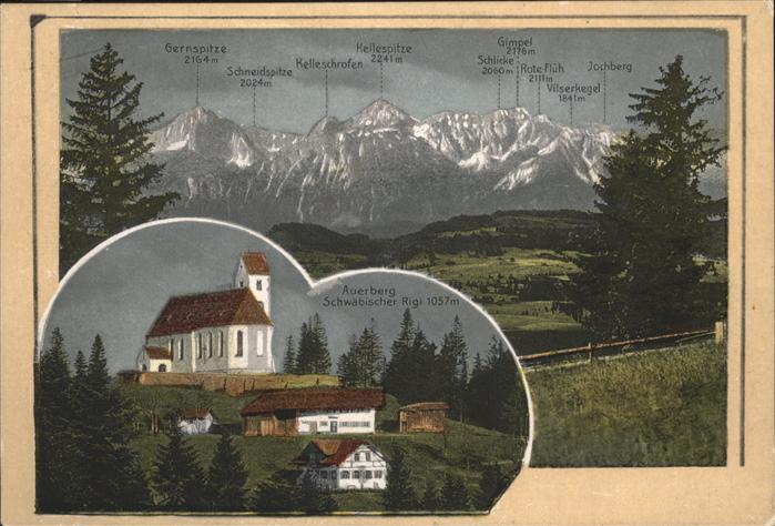 Stoetten Auerberg Gernspitze Gimpel Jochberg